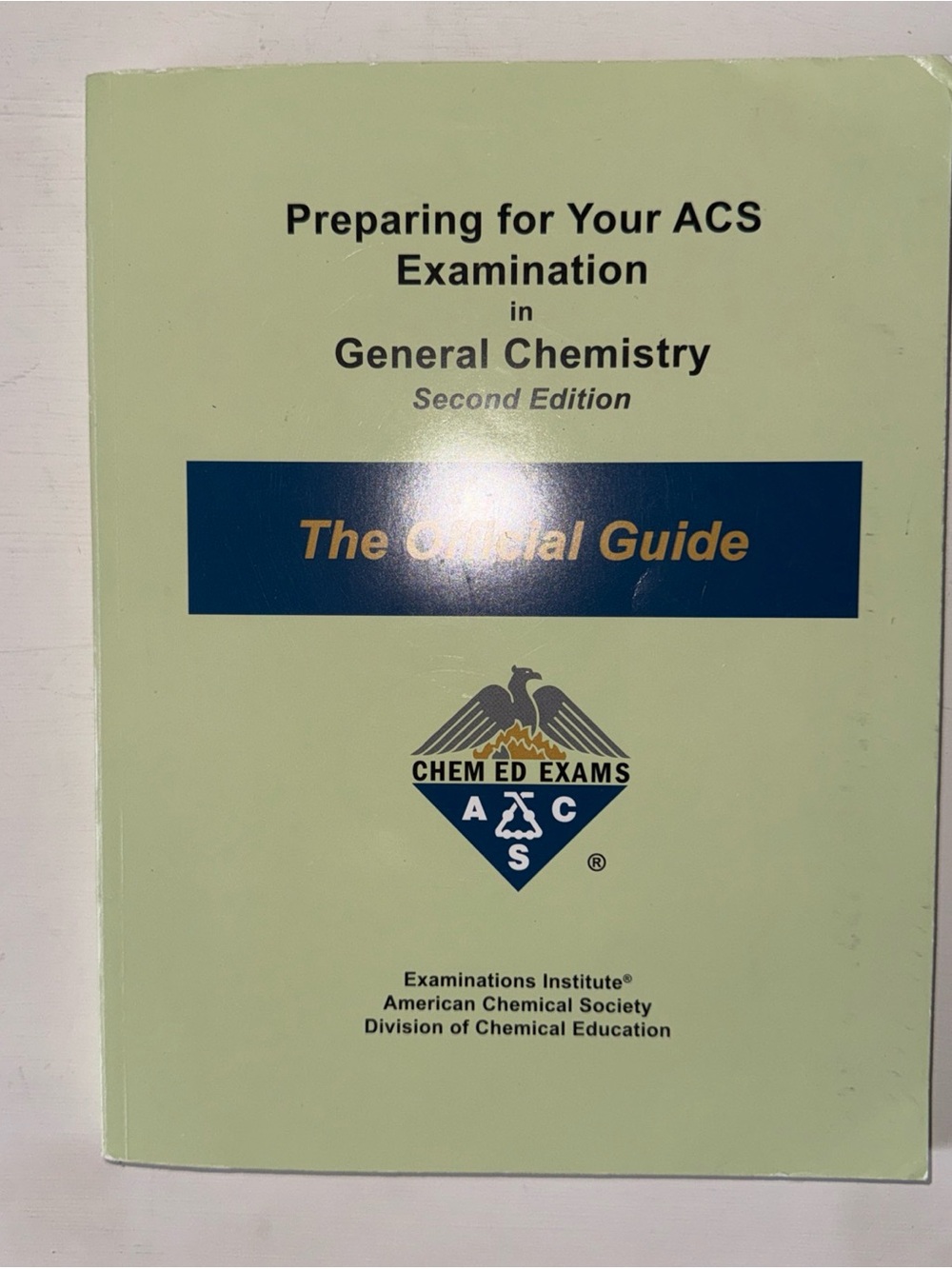 ACS General Chemistry Guide — Light Green & Navy